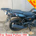 Bajaj Pulsar 180 luggage rack system for Givi / Kappa Monokey system