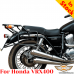 Honda VRX400 pannier rack, luggage rack system for Givi / Kappa Monokey system