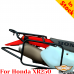 Honda XR250 luggage rack system for bags or aluminum cases