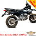 スズキ DRZ400SM パニアラック、バッグやアルミケース用の荷物ラックシステム