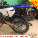 スズキ DRZ400SM パニアラック、バッグやアルミケース用の荷物ラックシステム