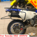 スズキ DRZ400SM パニアラック、バッグやアルミケース用の荷物ラックシステム