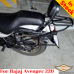 Bajaj Avenger 220 pannier rack, luggage rack system for Givi / Kappa Monokey system