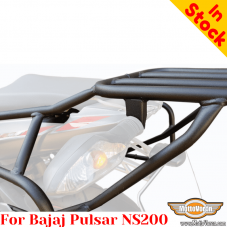 Bajaj Pulsar NS200 luggage rack system for bags