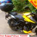 Portaequipajes para maletas Bajaj Pulsar NS200 (2017-2021), sistema de portaequipajes para bolsas