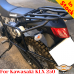 Portaequipajes Kawasaki KLX250 (2008-2020), sistema de portaequipajes para bolsas o maletas de aluminio