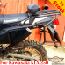 Portaequipajes Kawasaki KLX250 (2008-2020), sistema de portaequipajes para bolsas o maletas de aluminio