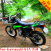 Portaequipajes Kawasaki KLX250 (2008-2020), sistema de portaequipajes para bolsas o maletas de aluminio
