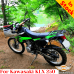 Kawasaki KLX250 (2008-2020) цельносварная багажная система для текстильных сумок или алюминиевых кофров