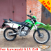 Kawasaki KLX250 (2008-2020) цельносварная багажная система для текстильных сумок или алюминиевых кофров