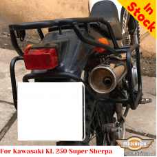 Kawasaki KL250 Super Sherpa luggage rack system for bags