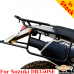 Suzuki DR350SE / DR250SE luggage rack system for bags or aluminum cases