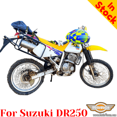 Suzuki DR250 système de porte-bagage pour sacoches textiles ou valises aluminium