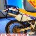 Porta-bagagens Suzuki DR250, sistema de bagageiro para bolsas ou malas de alumínio