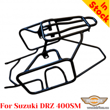 Suzuki DRZ400SM luggage rack system (reinforced) for bags or aluminum cases