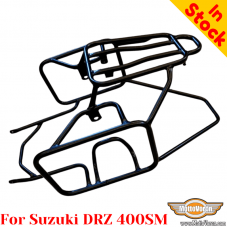 Suzuki DRZ400SM système de porte-bagage (renforcé) pour sacoches textiles ou valises aluminium