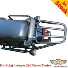 Bajaj Avenger 220 pannier rack, luggage rack system for bags