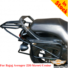 Bajaj Avenger 220 pannier rack, luggage rack system for bags