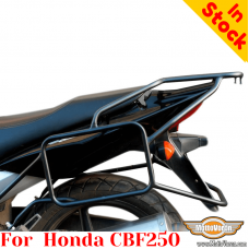 Porta-bagagens Honda CBF250, sistema de bagageiro para bolsas