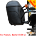 Suzuki Djebel 250XC pannier rack, luggage rack system for Givi / Kappa Monokey system