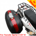 Suzuki Djebel 250XC pannier rack, luggage rack system for Givi / Kappa Monokey system