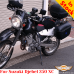 Suzuki Djebel 250XC pannier rack, luggage rack system for Givi / Kappa Monokey system