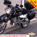 Suzuki Djebel 250XC système de porte-bagage pour valises Givi / Kappa Monokey System