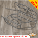 Suzuki Djebel 250XC pannier rack, luggage rack system for bags or aluminum cases