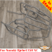 Suzuki Djebel 250XC luggage rack system for bags or aluminum cases