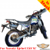Suzuki Djebel 250XC pannier rack, luggage rack system for bags or aluminum cases