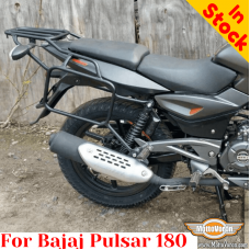 Bajaj Pulsar 180 luggage rack system for bags