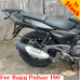 Bajaj Pulsar 180 pannier rack, luggage rack system for bags
