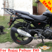 Bajaj Pulsar 180 luggage rack system for bags