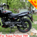 Bajaj Pulsar 180 pannier rack, luggage rack system for bags