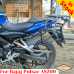 Bajaj Pulsar AS200 luggage rack system for Givi / Kappa Monokey system or aluminum cases