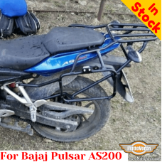 Bajaj Pulsar AS200 luggage rack system for Givi / Kappa Monokey system or aluminum cases