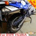 BMW F650GS side carrier pannier rack for bags or aluminum cases