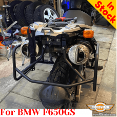 BMW F650GS сadres latéraux, support pour sacoches textiles ou valises aluminium