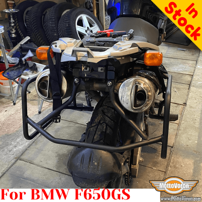 BMW F650GS сadres latéraux, support pour sacoches textiles ou valises aluminium