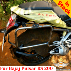 Bajaj Pulsar RS200 side carrier pannier rack for Givi / Kappa Monokey system
