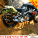 Bajaj Pulsar RS200 pannier rack, side carrier for Givi / Kappa Monokey system
