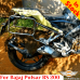 Bajaj Pulsar RS200 pannier rack, side carrier for Givi / Kappa Monokey system