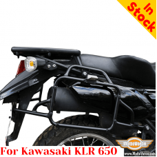 Kawasaki KLR650 (1987-2018) сadres latéraux, support pour valises Givi / Kappa Monokey System