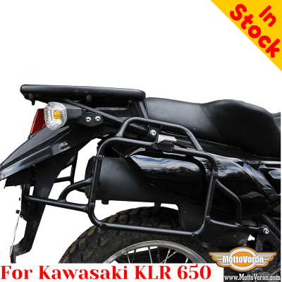 Kawasaki KLR650 (1987-2018) сadres latéraux, support pour valises Givi / Kappa Monokey System