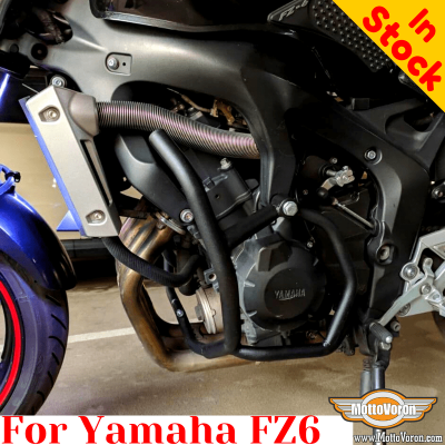 Yamaha FZ6 сrash bars, engine guard
