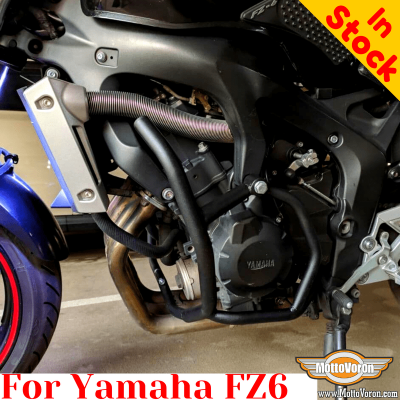 Yamaha FZ6 сrash bars engine guard