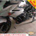 ヤマハ XJ6 クラッシュバー、エンジンガード