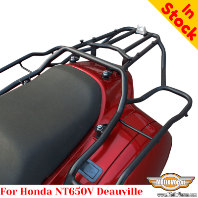 Porta-bagagens Honda NT650V Deauville, sistema de bagageiro para malas Givi / Kappa Monokey