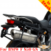 BMW F850GS side carrier pannier rack for bags or aluminum cases