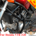 Honda VTR250 barres de sécurité / protection moteur